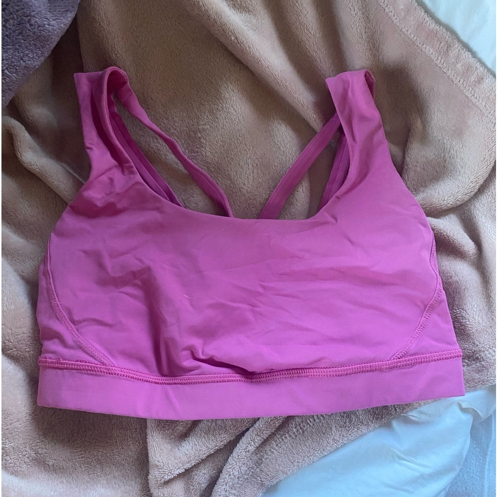 RARE lululemon pink bra!!